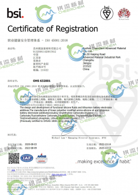 ISO-45001证书
